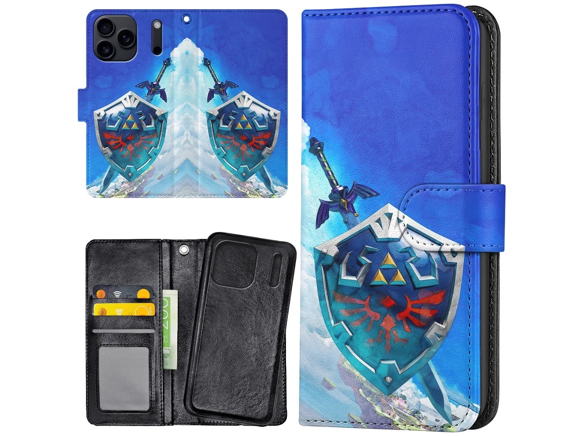Capa Carteira Para Iphone 17 Pro/capa Zelda