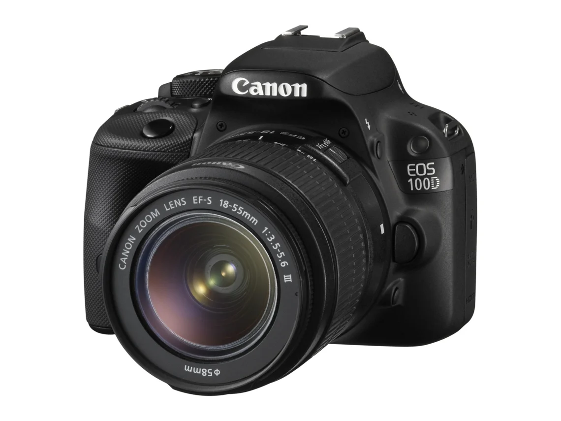 Máquina fotográfica CANON EOS 100D + EF-S 18-55MM DCIII