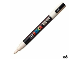 Marcador POSCA Pc-3M Bege 6 Unidades