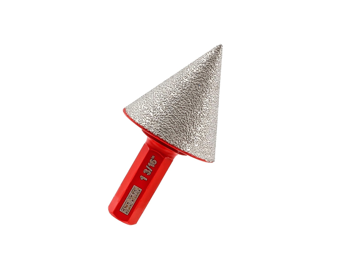 Broca Diamantada Chanfrada De 1-3/16 Polegadas Com Haste Hexagonal