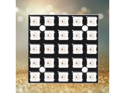 Laxiscreed Placa De Desenvolvimento Led Ws2812b De Cores Completas E Display Flexível