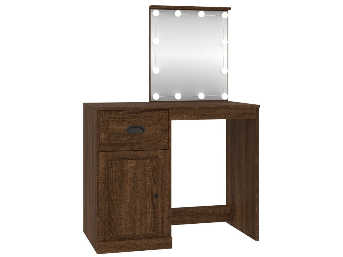 Dressing Table, Dressing Tables Vidaxl Marrom Madeira Processada (n/a)