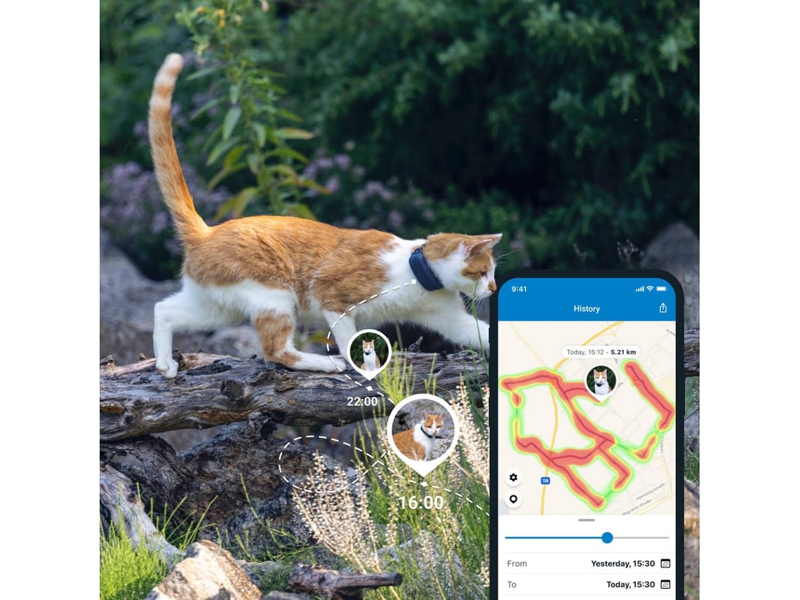Tractive - Localizador GPS para gatos