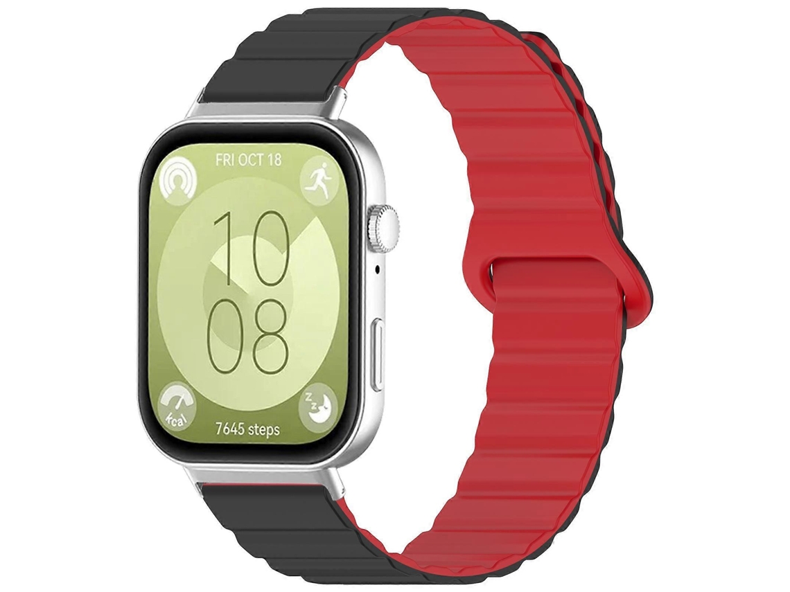 Pulseira De Silicone Brilhante Magnética Xdfind Loop Para Huawei Watch Fit4 Pro / Fit4 / Fit3