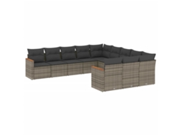 Garden Sofa Set, Garden Sofa Sets Vidaxl Cinzeto Rattan / Vime (n/a)