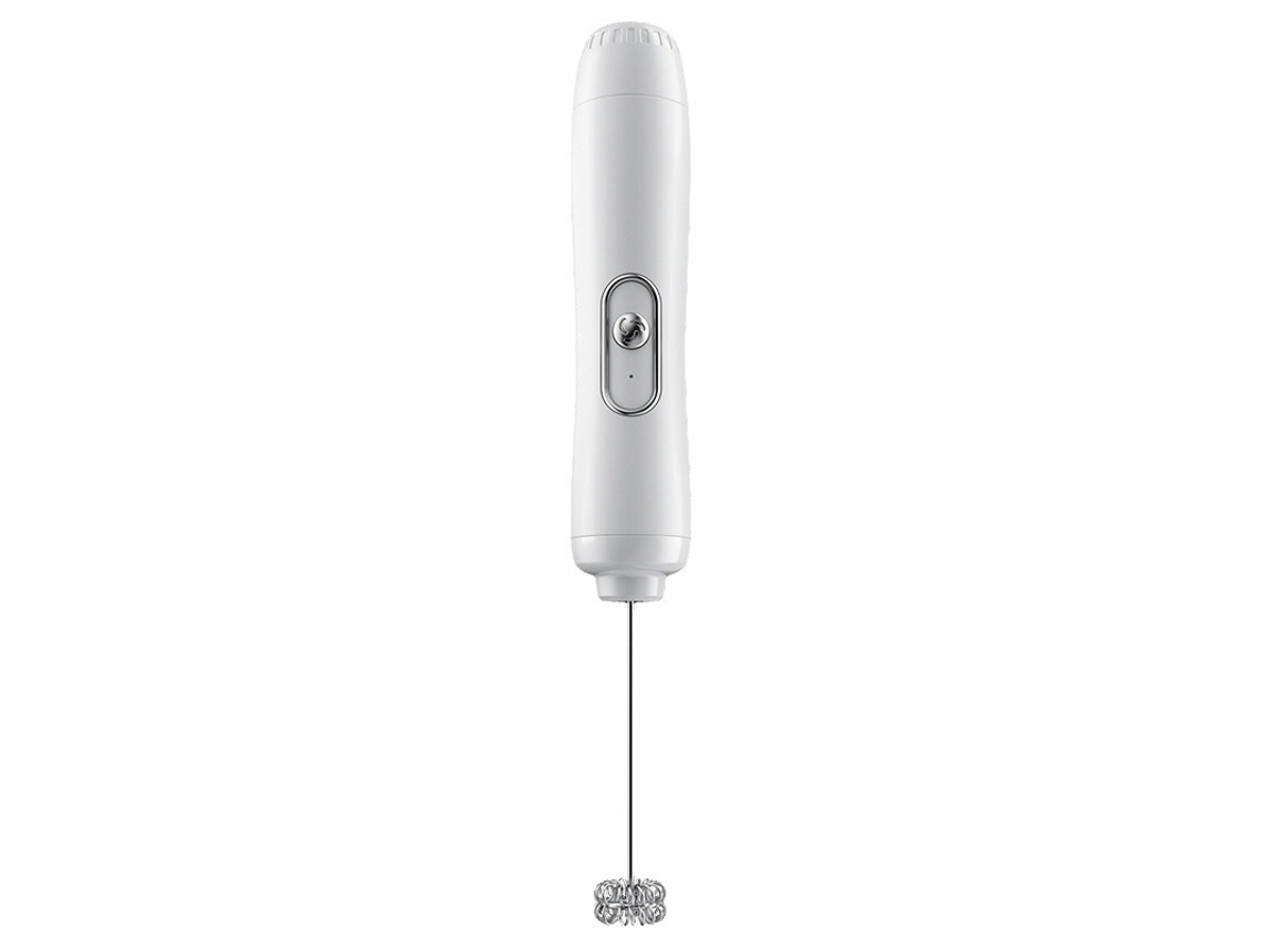 Espumador Elétrico de Leite, Manual, para Ovos, Branco AQUAFORGE
