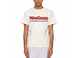 Rockinstone Wargames Movie Is It A Game Solid Natural Adult T-shirt Size:xxxl