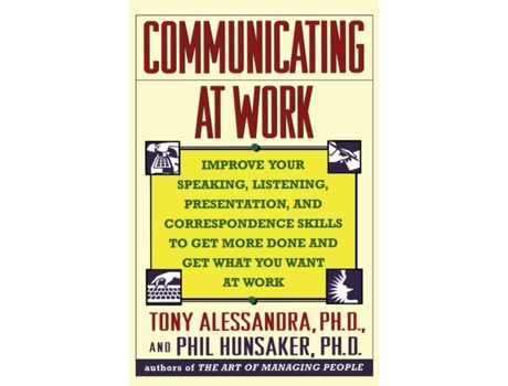 Livro Communicating at Work Tony Alessandra (Inglês)
