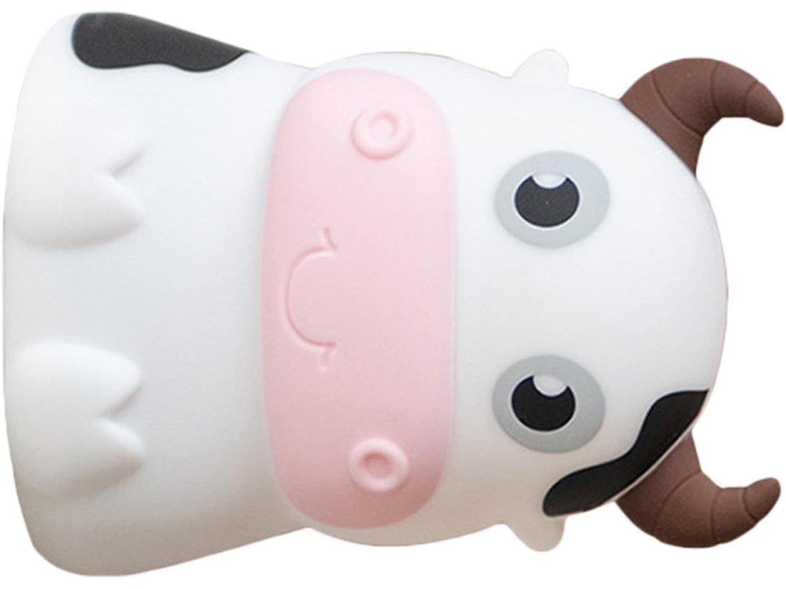 Luminária Noturna De Vaca Multicolorida E Da Ipetboom Em Silicone,