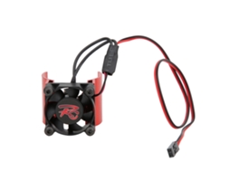 Radiador Alumínio 540/545/550 Cooler Carro Rc 1/10 Vermelho