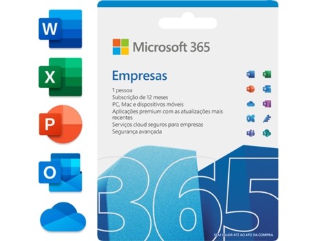 Microsoft 365 Empresas (12 meses - Formato Digital)