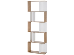 Estante de bambu com 4 prateleiras ORBITRA COMMERCE