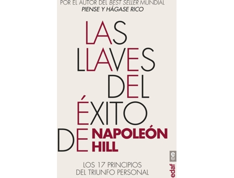 Livro Las Llaves Del Éxito De Napoleón Hill de Napoleón Hill (Espanhol)