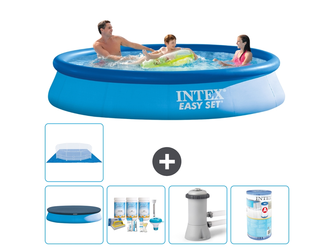Piscina Easy Set Redonda 366x76 Cm 6 peças S40589 INTEX