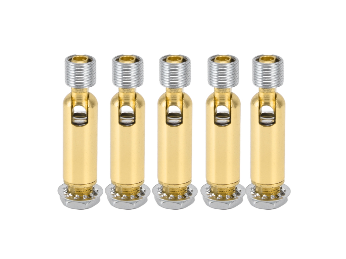 5pcs Adaptador de Teto Inclinado M10 para Lâmpada de Teto Lustre Luz Pendente Acessórios de Suspensão Bronze | S/MARCA