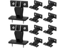 Conjunto De 10 Peças Conectores Painel Móveis Com Encaixe Rápido E