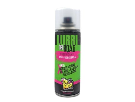 Spray Lubrificante para Correntes Off Road 200Ml Transparentedr Bike Ciclo