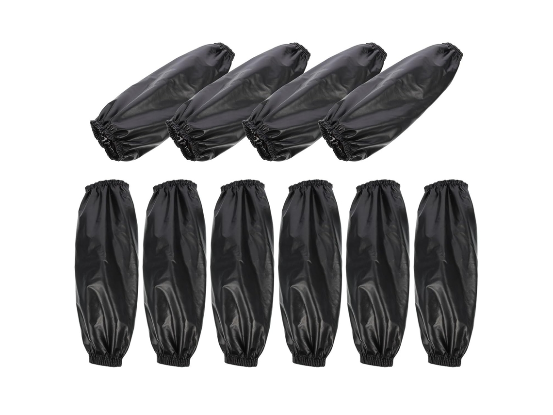 5 Pares De Mangas De Proteção Para Os Braços Em Couro Pu Resistente A Chamas.