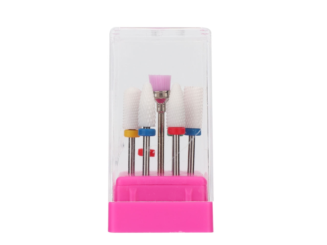 2026altiro-7 Peças De Brocas De Furadeira De Unhas, Brocas De Polimento, Ferramenta De Manicure E Pedicure, Acessório Set (tipo B)
