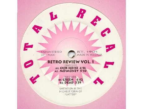 Vinil Retro Review Vol 1 Total Recall