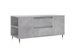 Mesa de Centro Derivados de Madeira Cinza Cimento MAISON EXCLUSIVE