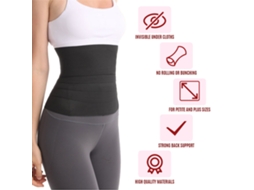 Cinto de Formação Abdominal S/MARCA, ajustável, com velcro, 6 faixas, 3m, para perda de gordura