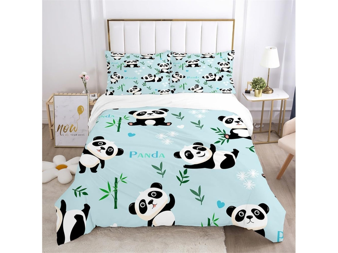 Capa de Edredom Infantil em Microfibra Fronha 240x260 Cm