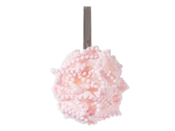 Esponja de Malha de Banho Exfoliante Rosa S/MARCA