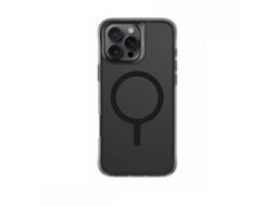 Capa Defumado para iPhone 16 Pro Max UNIQ Pele Sintética