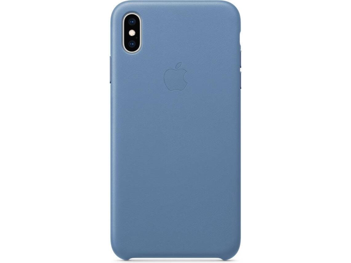 Capa APPLE iPhone XS Max Leather Azul