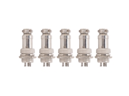 Conector de Avião AWTS GX16, 16mm, 5 pinos, macho e fêmea, metal, 450V