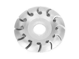 Disco De Gravação Em Madeira Com 12 Dentes, Aço Manganês, 65x16mm Para Esmerilhadeira Angular