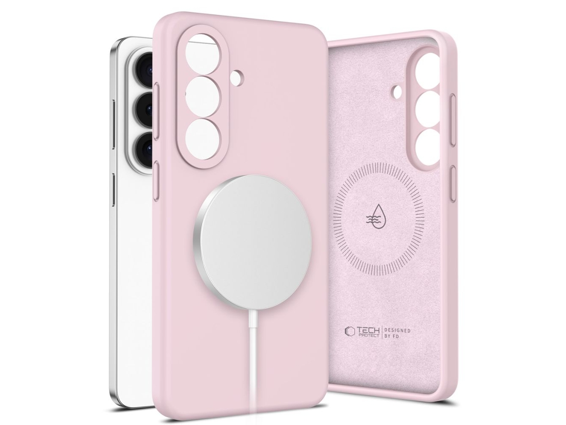 Capa De Silicone Tech-protect Para Galaxy S26 Plus Magsafe Com Proteção Para O Telefone