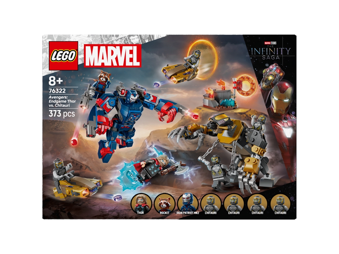 LEGO Marvel: Vingadores: Endgame Thor Vs Chitauri - 76322