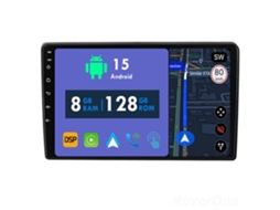 Auto Rádio Carro Bluetooth Autoradio 8GB RAM 128G ROM CarPlay Navegação GPS Ecrã Táctil RoverOne para Hyundai i40 2011-2019  