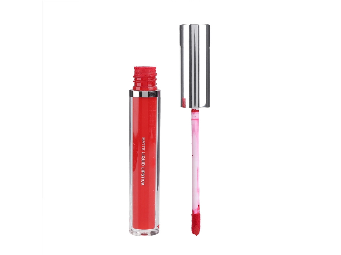 Labial Líquido Mate Para Mulher De Longa Duração Brilho Sexy Gloss Glaze Cosmético Ferramenta 08
