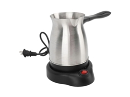 Cafeteira Elétrica Turca 600ml Aço Inoxidável Máquina Elétrica De Café Turco Brilvibera