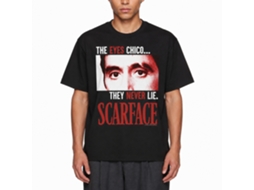 Rockinstone Scarface Movie The Eyes Never Lie Black Adult T-shirt Size:xxl
