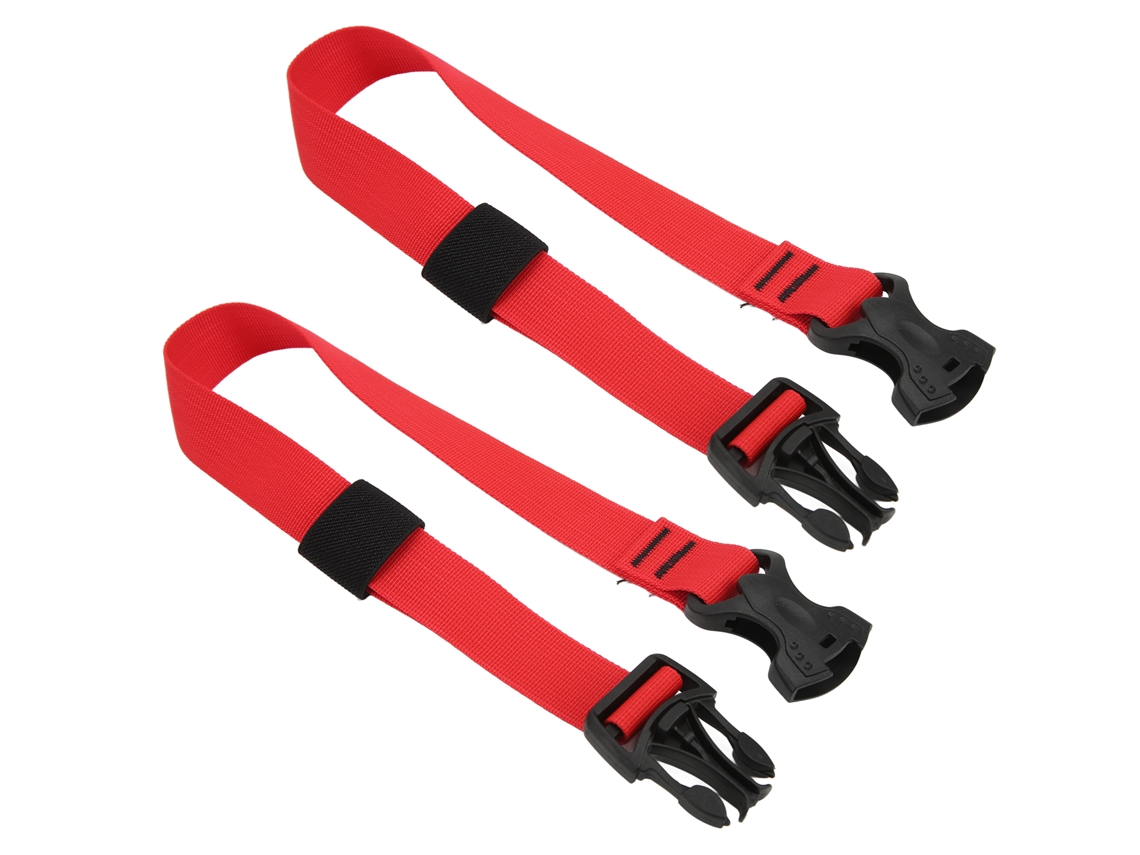 Lurelia Cinta Bagagem, Ajustável, Fivela Segura, Nylon Reforçado, Conjunto 2 Peças, 0,6m, 54g