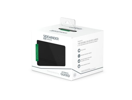 Brinquedo ULTIMATE GUARD ULTIMATE GUARD Sidewinder 100 Xenoskin Synergy Black/Green En (Idade Mínima Recomendada: 3 Anos)