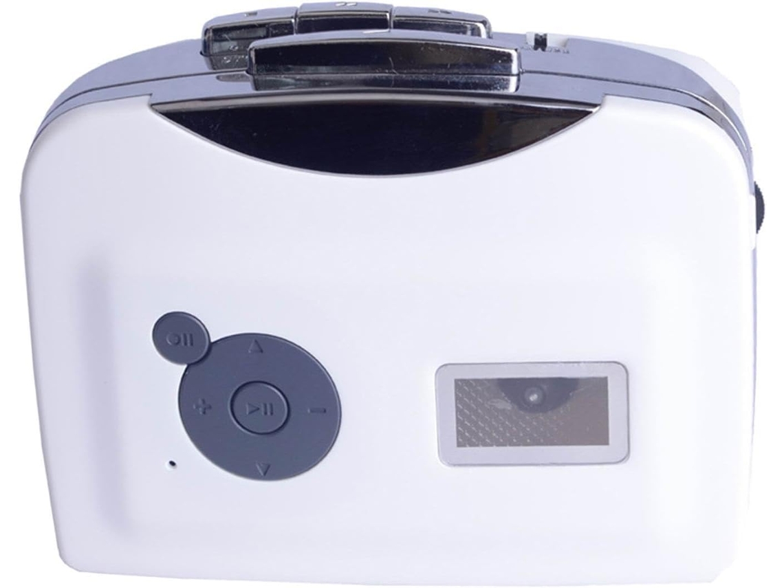 Leitor Cassetes Usb Micro Integrado, Palestra Musical Instantânea Gravador Compacto, Ideal Uma Audição