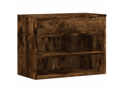 Banco Sapateira Madeira Derivados Carvalho Fumado MAISON EXCLUSIVE (60x30x45 cm)