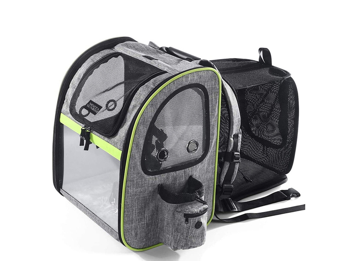 Mochila de Transporte para Gatos e Filhotes, Expansível AQUAFORGE