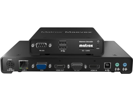 Codificador de vídeo MATROX Maevex 5150 Encoder/Decoder Bundle