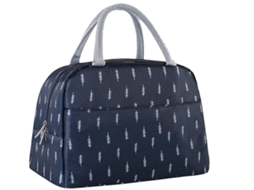 Lurelia Bolsa Térmica Para Almoço, Em Folha De Alumínio, Fácil De Limpar, Grande Capacidade, Leve E Compacta, Com Alça, Livre De Bpa