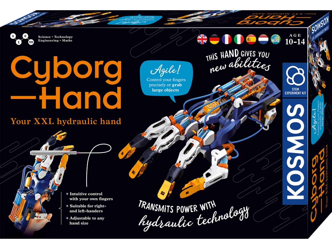 Kit de engenharia KOSMOS Cyborg-Hand (10 anos)