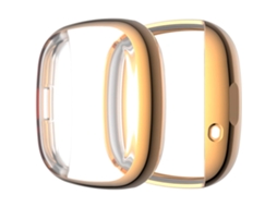 Capa Para Fitbit Versa 2 (ouro Rosa) Spqment