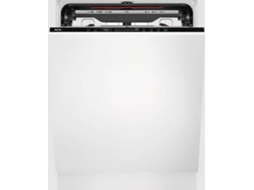 Máquina de Lavar Loiça Encastre AEG FSK76727P (14 Conjuntos - 59.8 cm - Painel Preto)