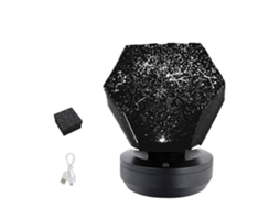 Projetor de Estrelas, Projetor Planetário Doméstico, Luz Noturna 3d de Galáxias para Quarto Infantil BRILVIBERA