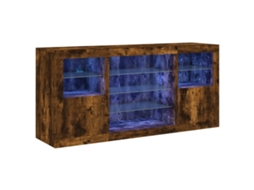 Sideboard, Sideboards Vidaxl Marrom Madeira Processada (n/a)